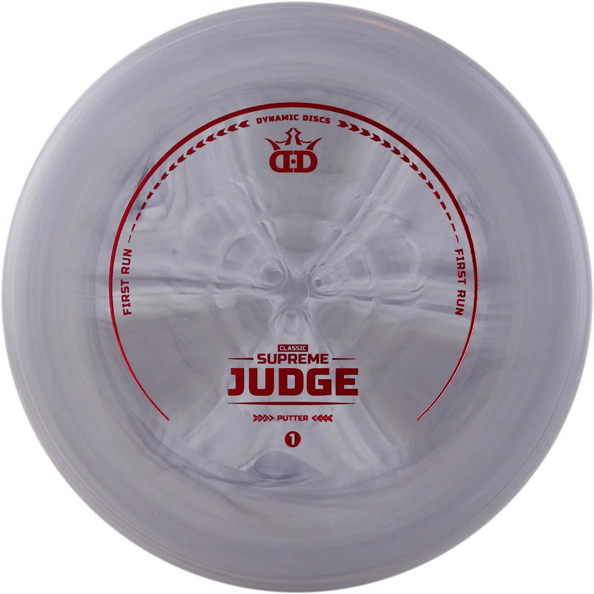 Dynamic Discs Classic Supreme Judge - First Run - PAR3 | Disku golfs