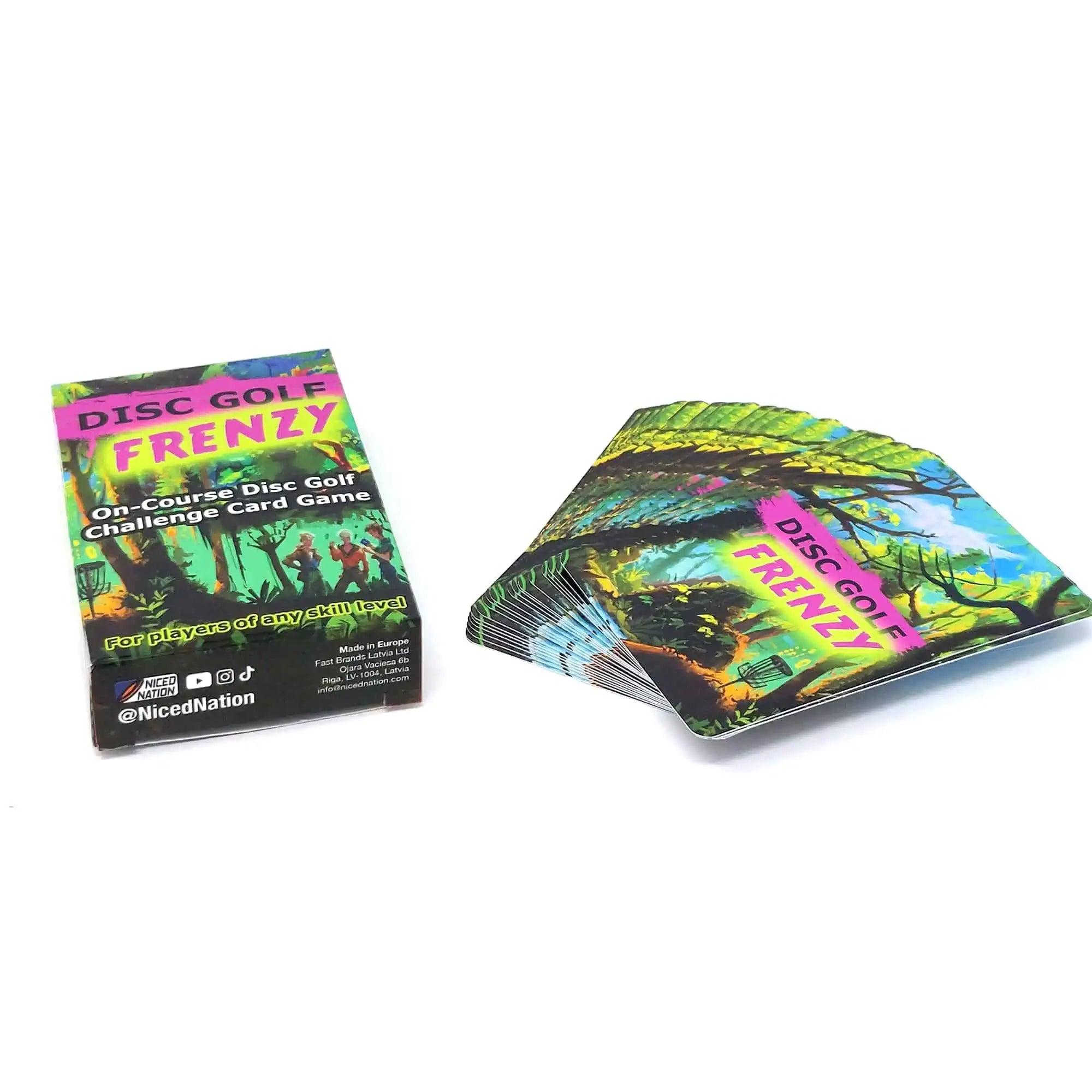 Disc Golf Frenzy izaicinājumu kāršu spēle - PAR3 | Disku golfs