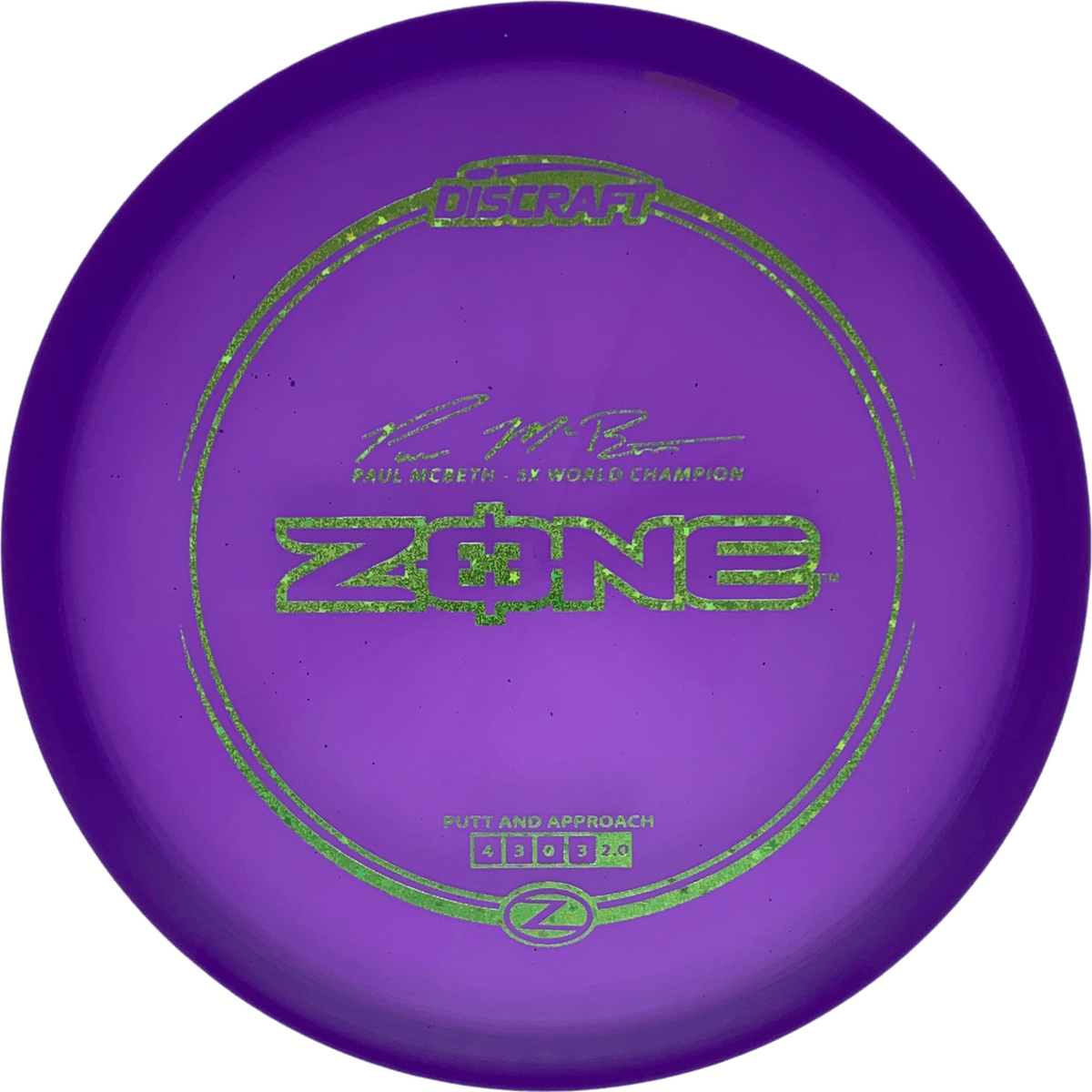 Discraft Z Zone - Paul McBeth Signature - PAR3 | Disku golfs