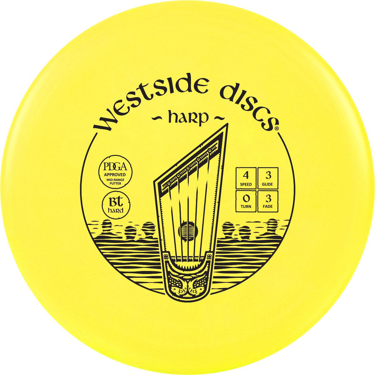 Westside Discs BT Line Hard Harp - PAR3 | Disku golfs