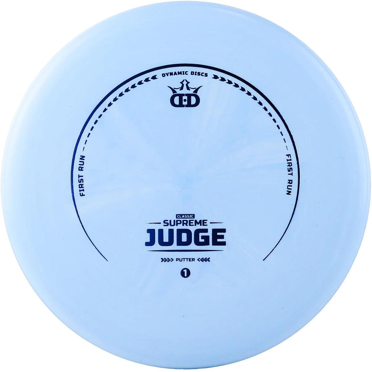 Dynamic Discs Classic Supreme Judge - First Run - PAR3 | Disku golfs