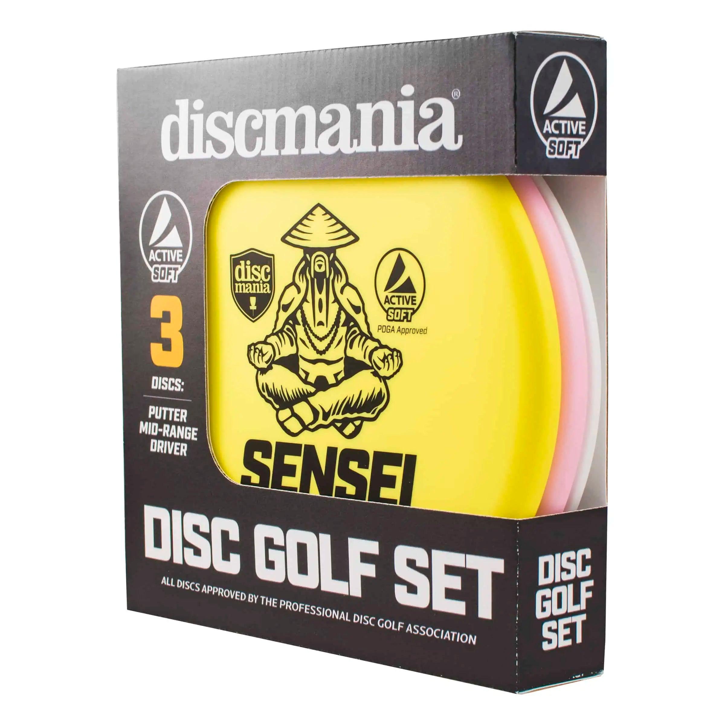 Discmania Active Base-line Soft 3-disc iesācēju komplekts - PAR3 | Disku golfs