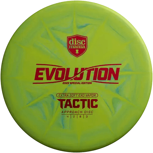 Discmania Extra Soft Exo Vapor Tactic - Special Edition - PAR3 | Disku golfs