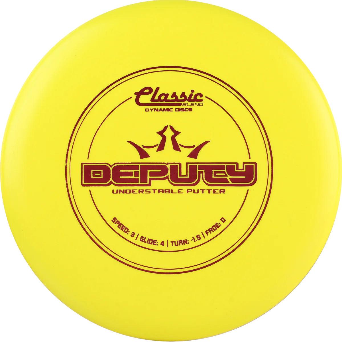 Dynamic Discs Classic Line Blend Deputy - PAR3 | Disku golfs