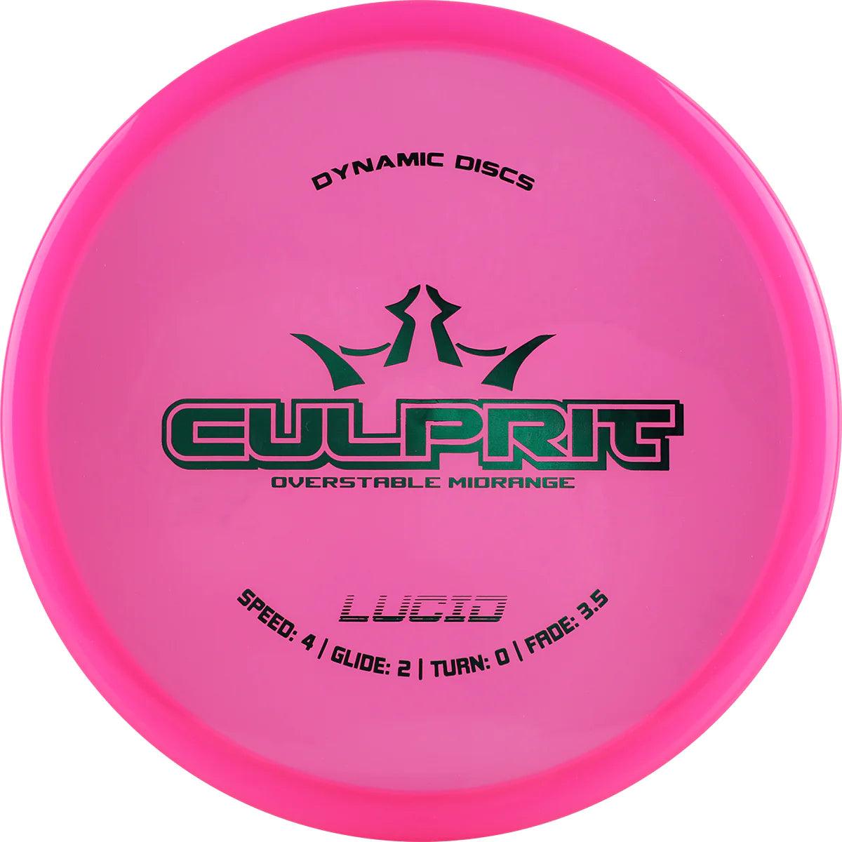 Dynamic Discs Lucid Culprit - PAR3 | Disku golfs