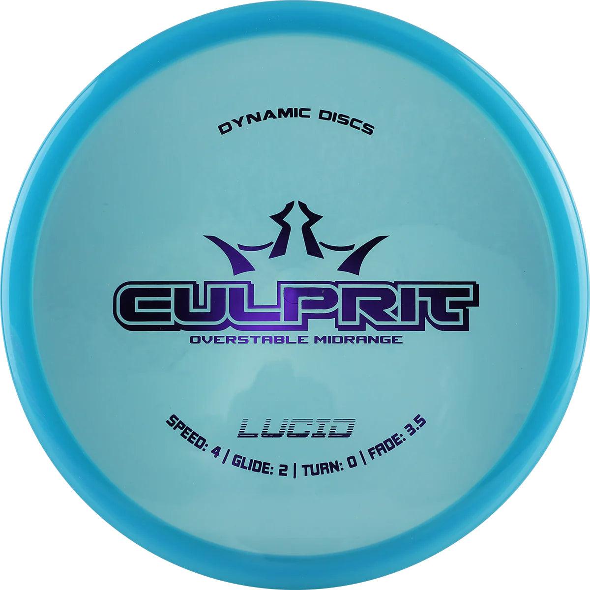 Dynamic Discs Lucid Culprit - PAR3 | Disku golfs
