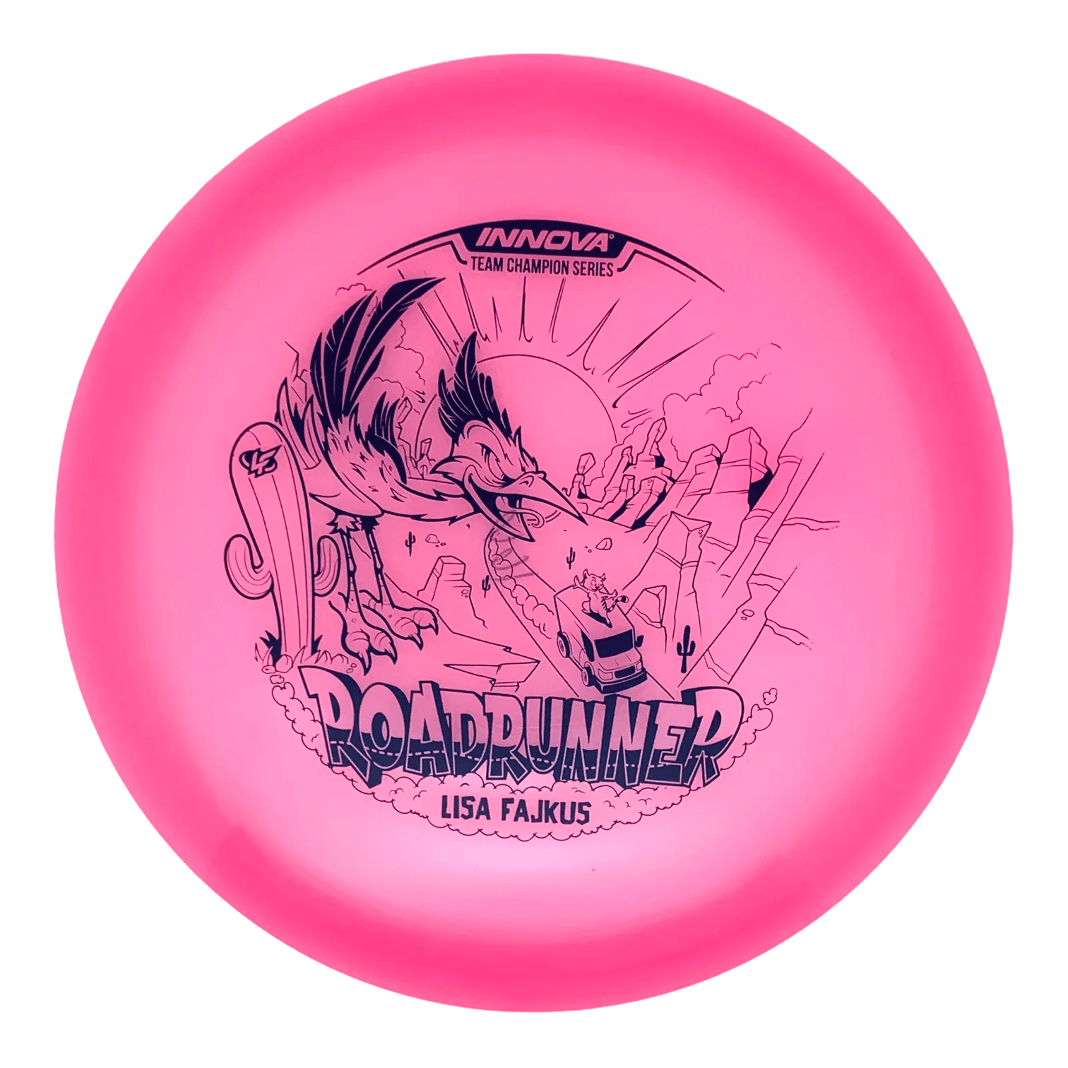 Innova Glow Champion Roadrunner Lisa Fajku - PAR3 | Disku golfs