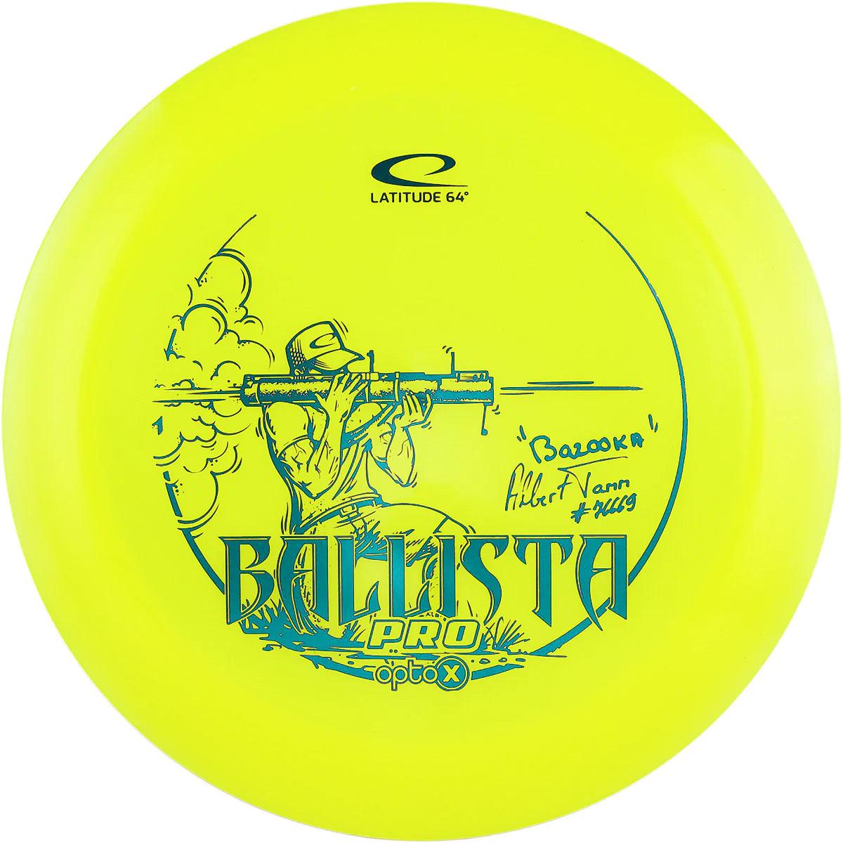 Latitude 64 Opto-X Ballista Pro - Albert Tamm Team Series - PAR3 | Disku golfs