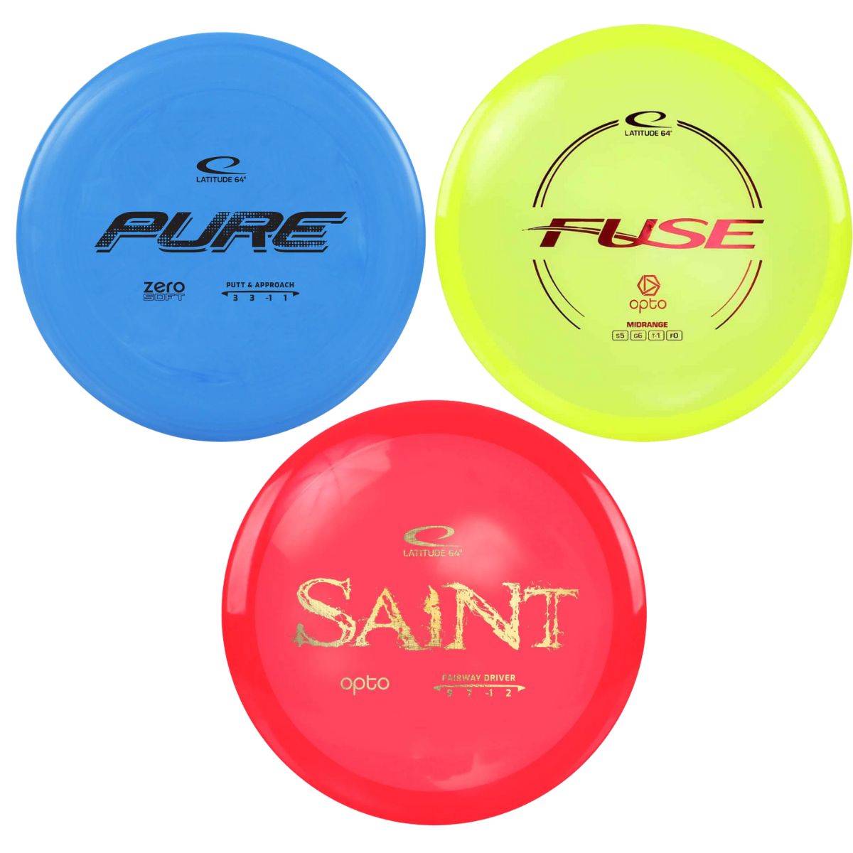 Latitude 64 Iesācēju 3-disku komplekts