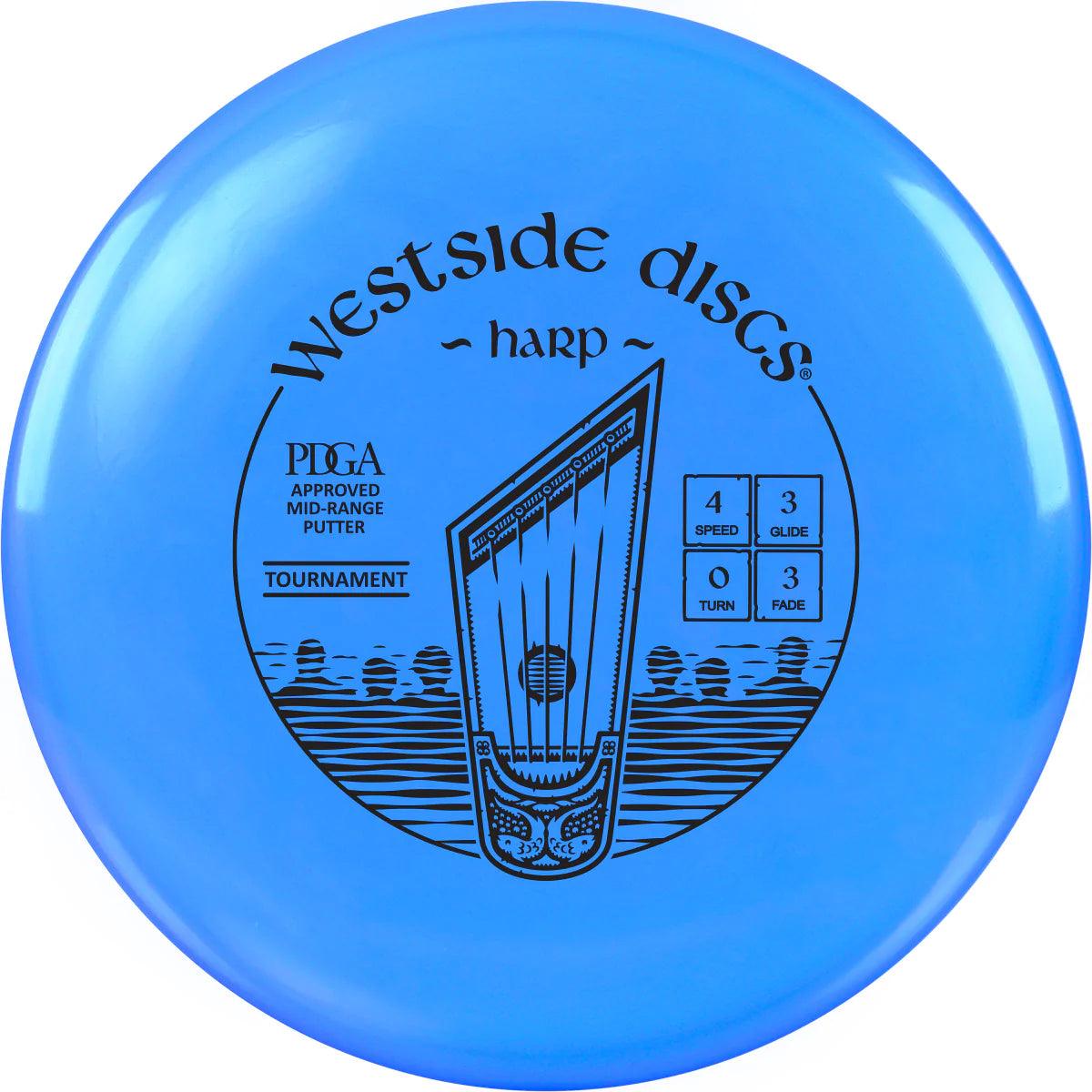 Westside Discs Tournament Line Harp - PAR3 | Disku golfs