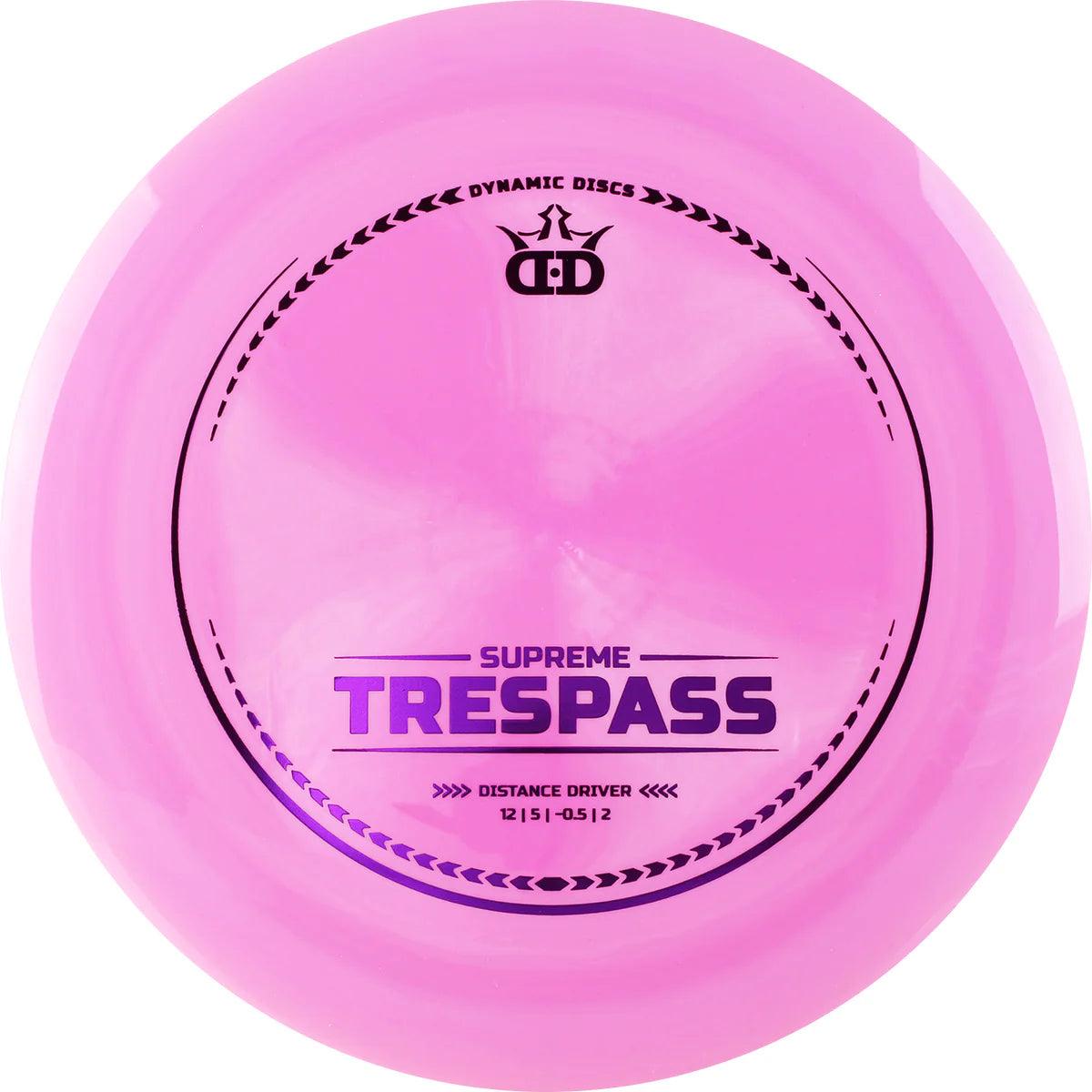 Dynamic Discs Supreme Trespass - FR - PAR3 | Disku golfs