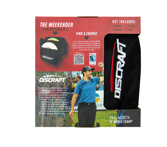 Discraft Deluxe Disc Golf Set ar somu