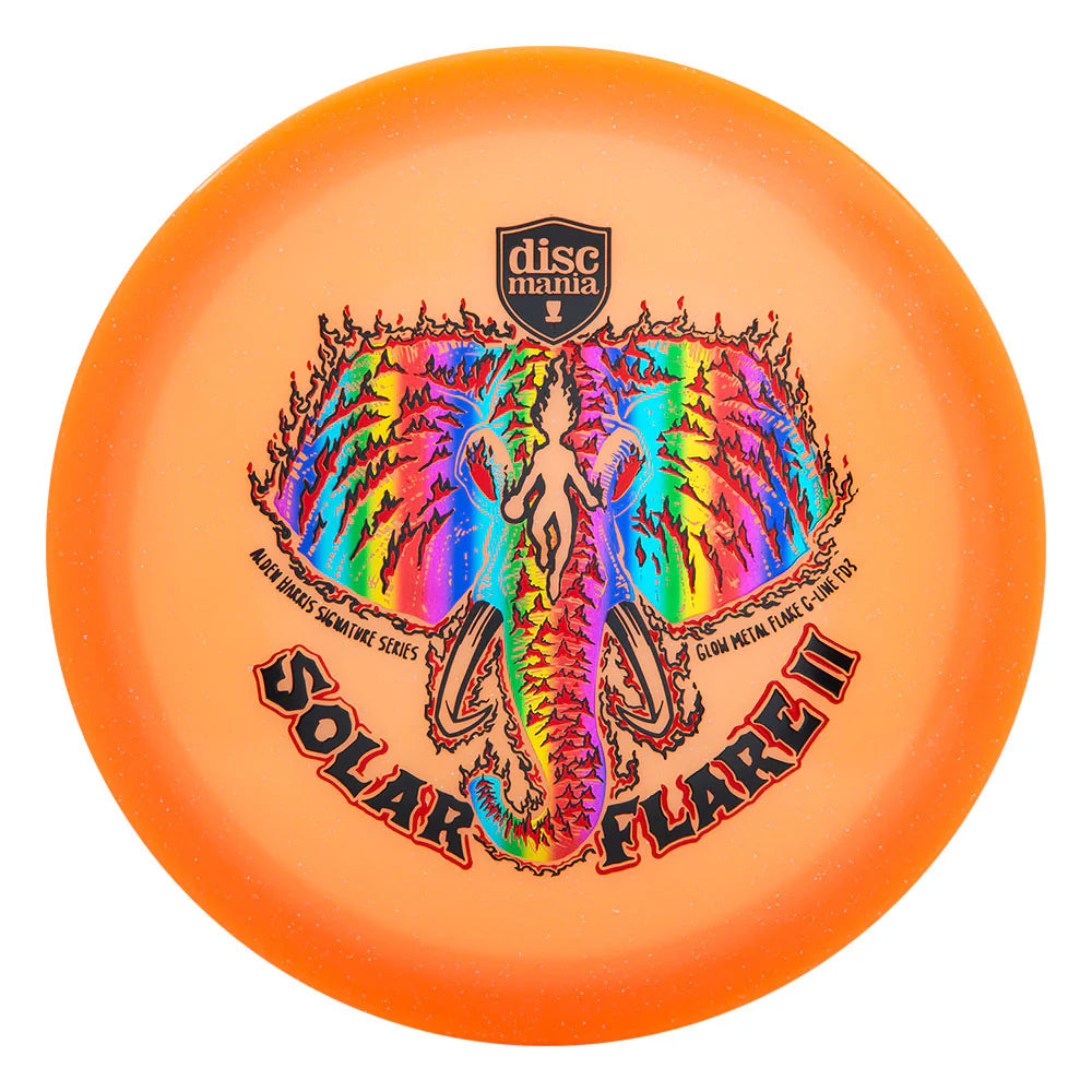 Discmania C-Line Glow Metalflake FD3 - Solar Flare 2 - Alden Harris Signature Series - Triple Foil