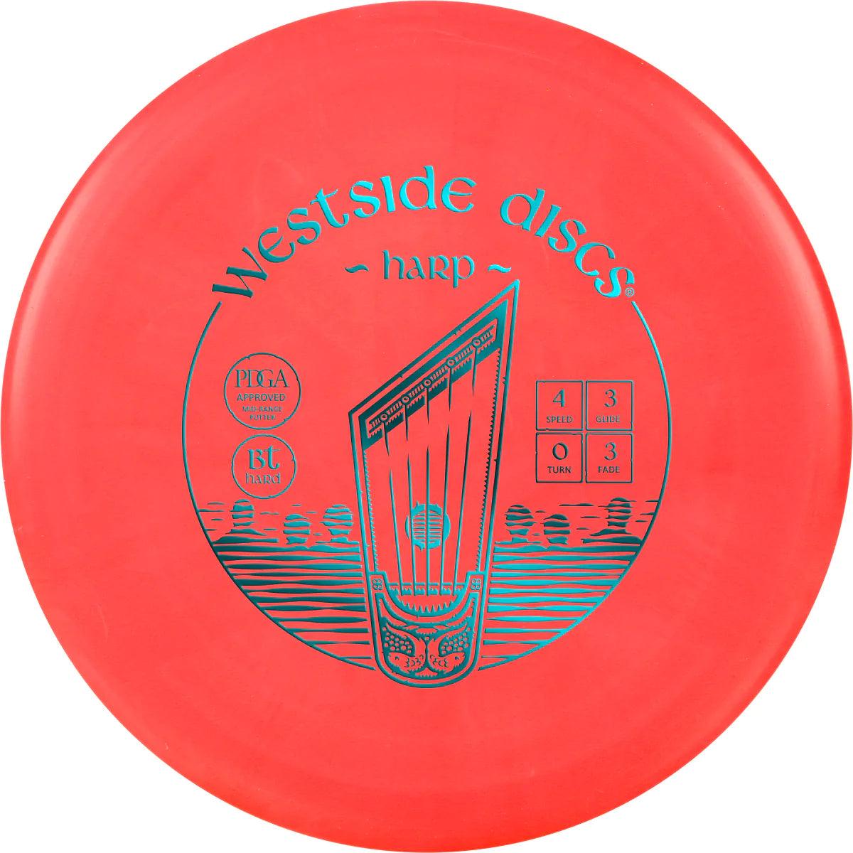 Westside Discs BT Line Hard Harp - PAR3 | Disku golfs