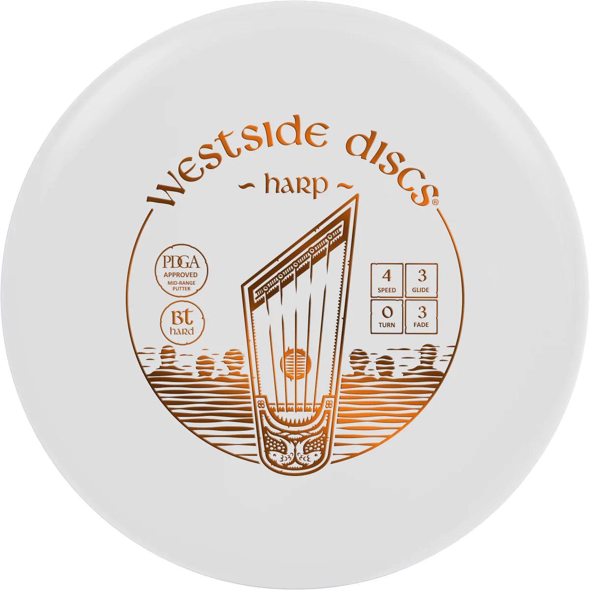 Westside Discs BT Line Hard Harp - PAR3 | Disku golfs