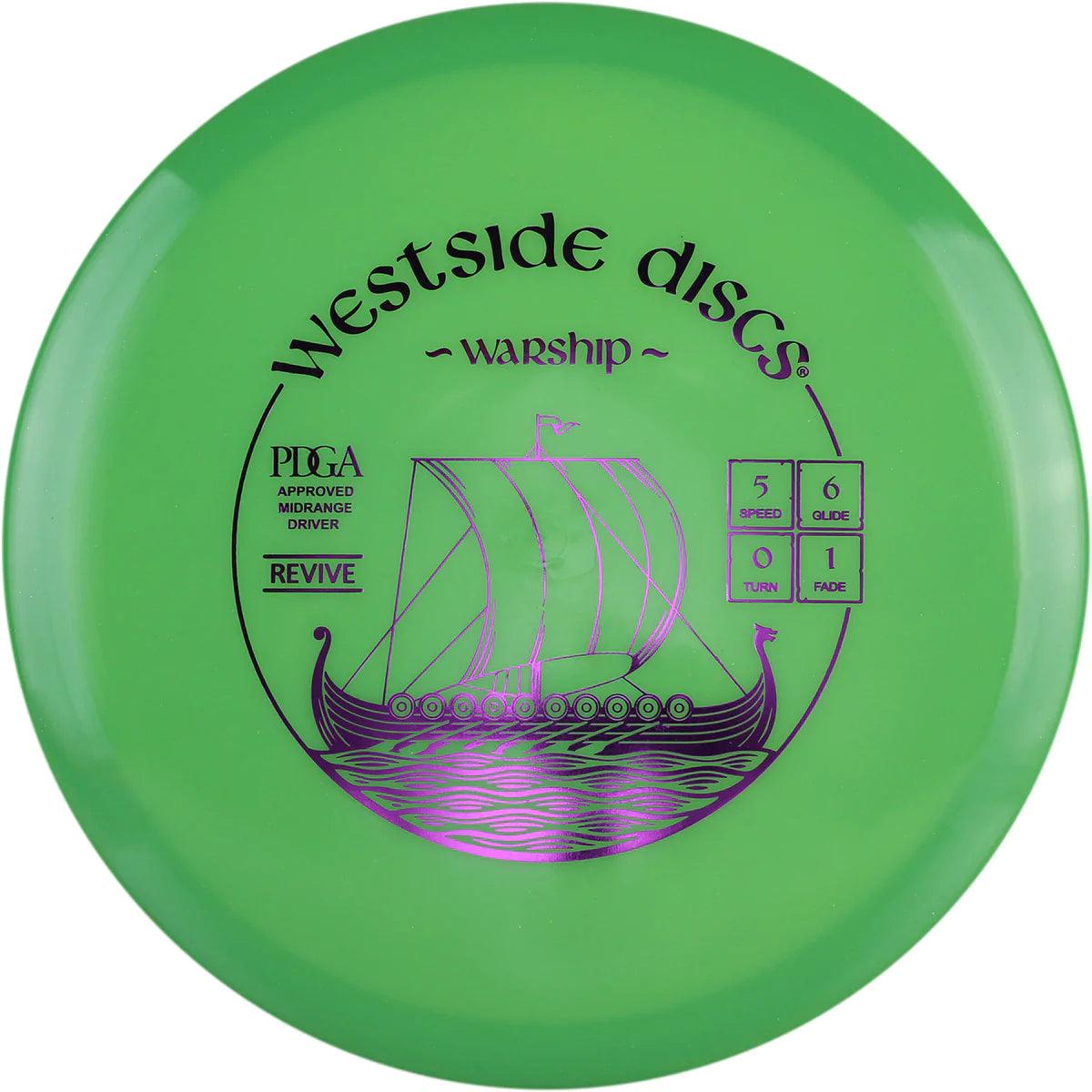 Westside Discs Revive Warship - PAR3 | Disku golfs