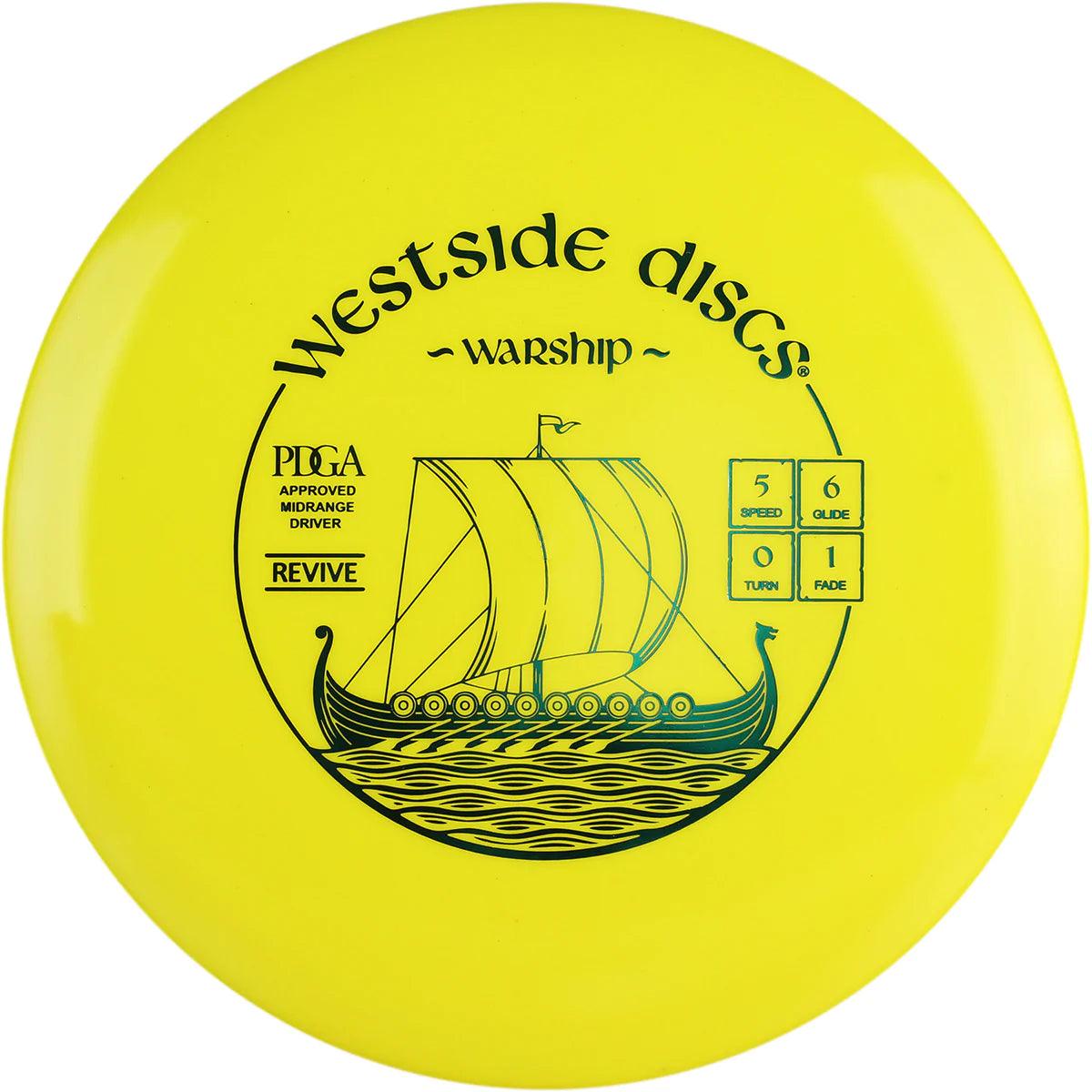 Westside Discs Revive Warship - PAR3 | Disku golfs