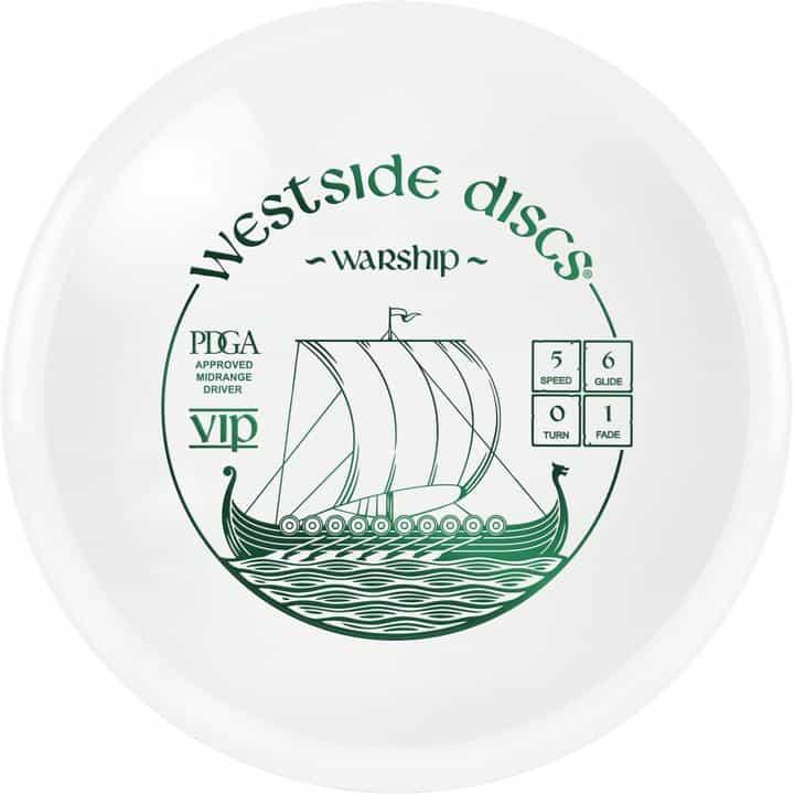 Westside Discs VIP Line Warship - PAR3 | Disku golfs