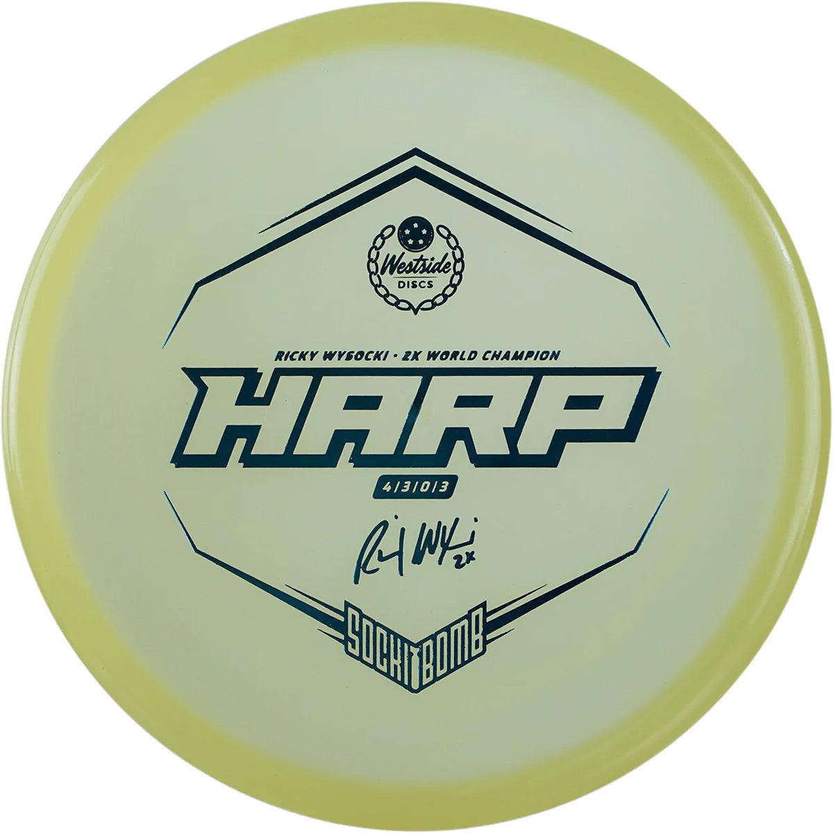 Westside Discs Vip Moonshine Harp - Ricky Wysocki Sockibomb - PAR3 | Disku golfs