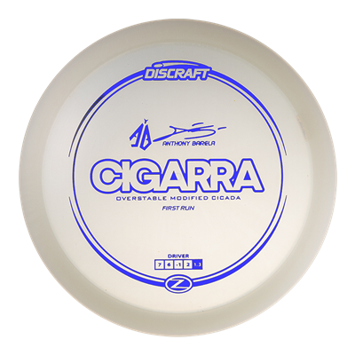 Discraft First Run Z Cigarra - Anthony Barela Signature