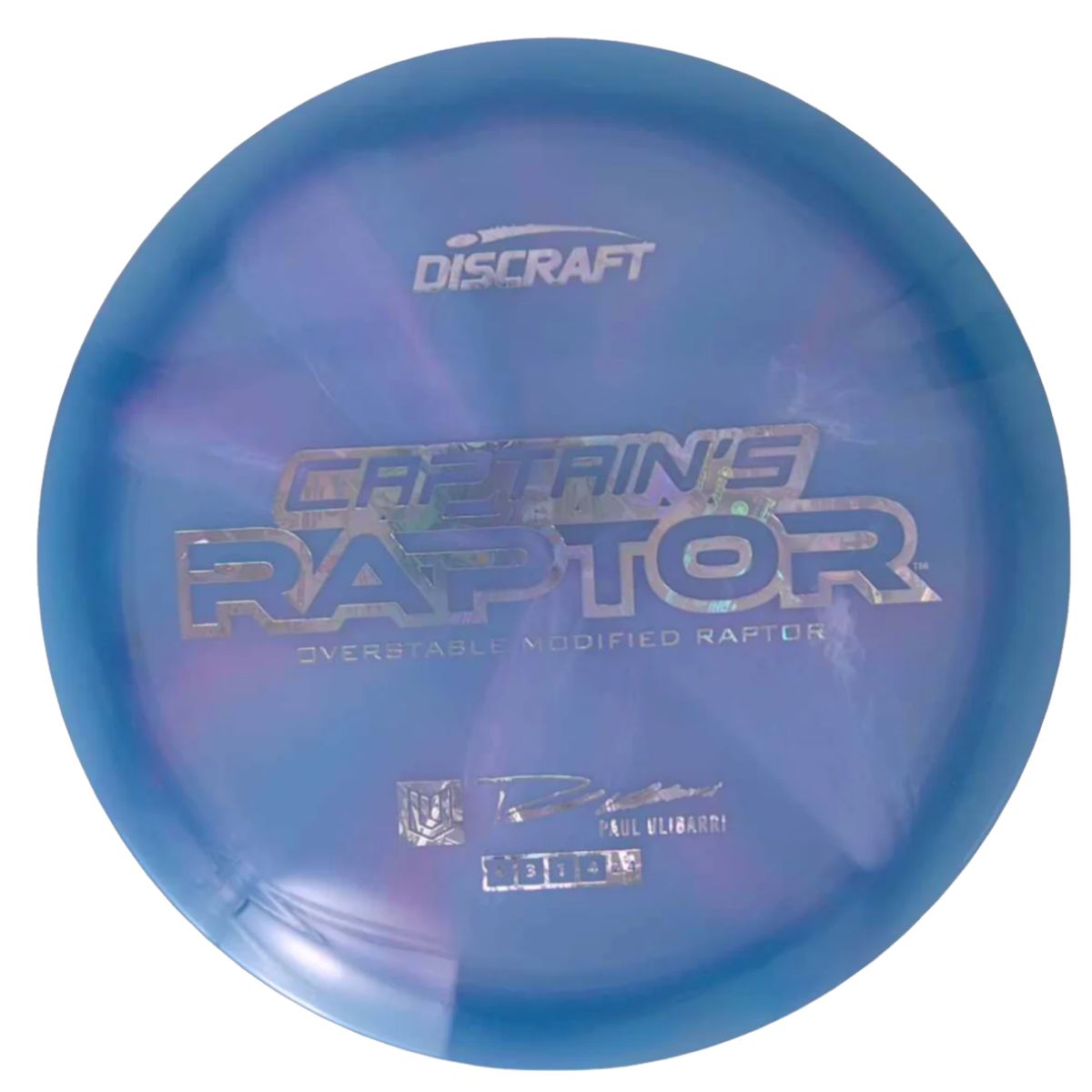 Discraft Z Swirl Captain's Raptor - Paul Ulibarri 2025