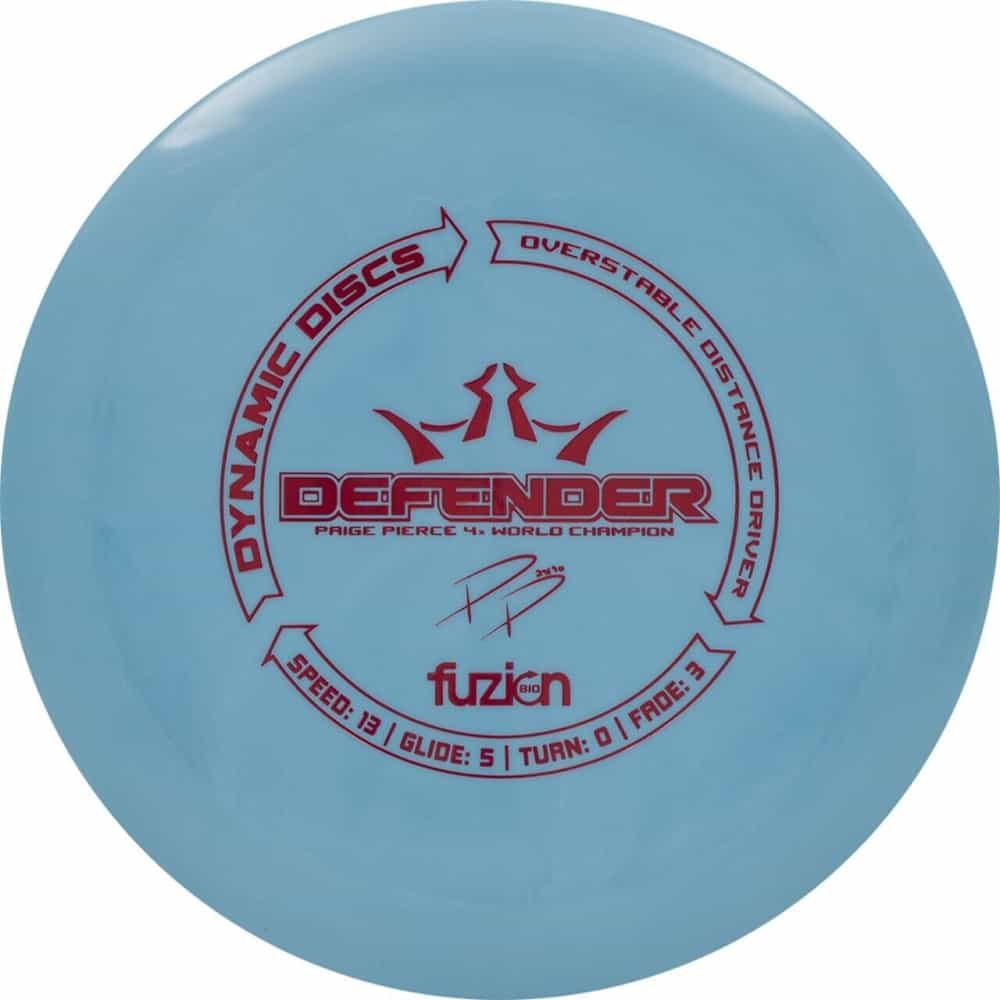 Disku golfa disks Dynamic Discs Bio Fuzion Defender blue (1)