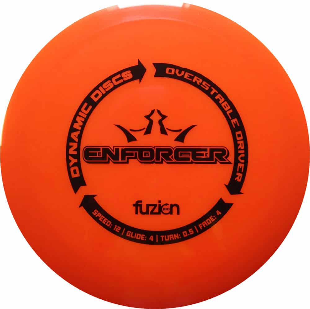 Dynamic Discs Bio Fuzion Enforcerer orange 1 1