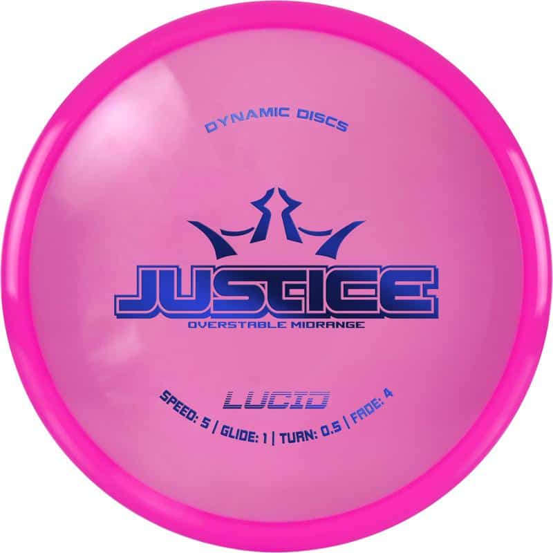 Disku golfa disks Dynamic Discs Lucid Line Justice pink
