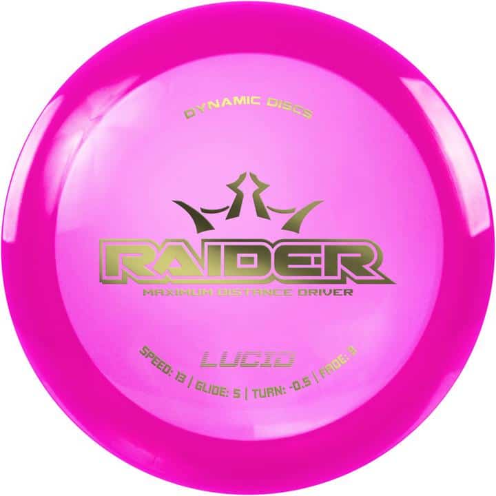 Disku golfa disks Dynamic Discs Lucid Line Raider rozā