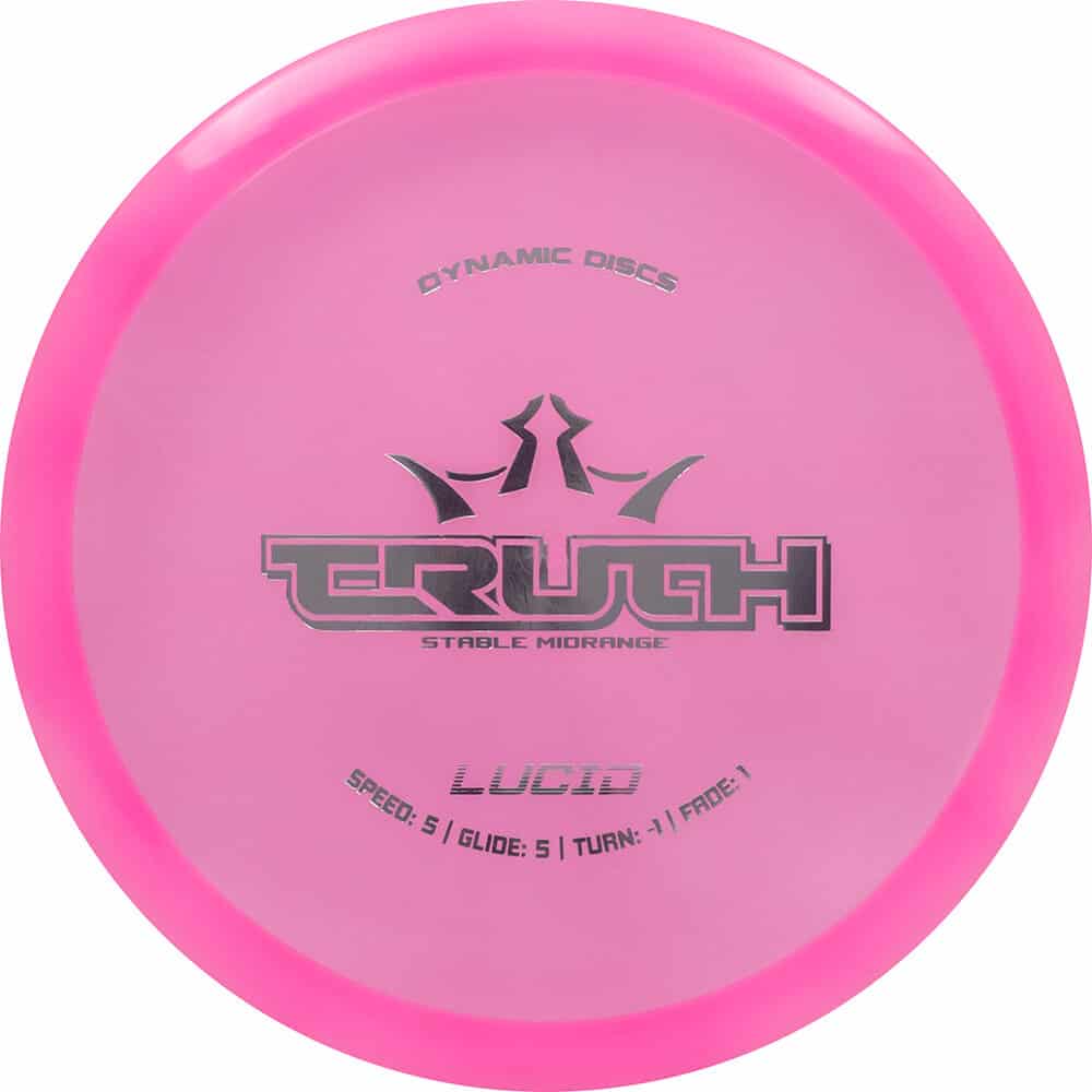 disku golfa disks Dynamic Discs Lucid Line Truth pink