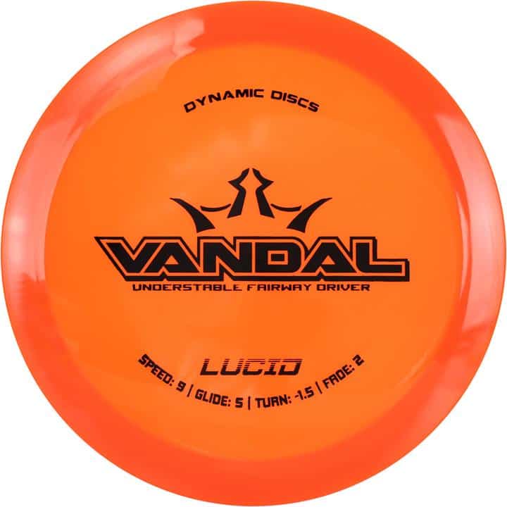 Dynamic Discs Lucid Line Vandal orange