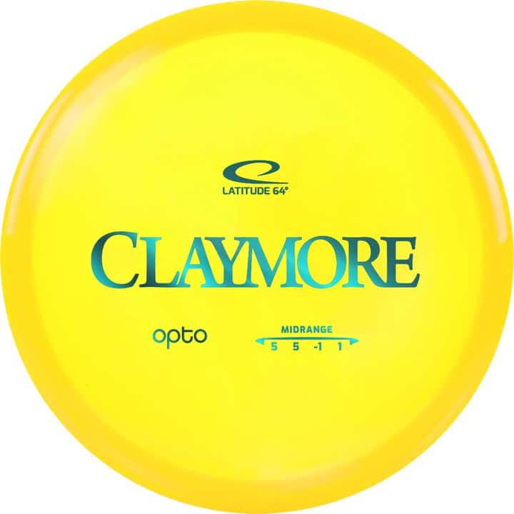 disku golfa disks Latitude 64 Opto Line Claymore yellow