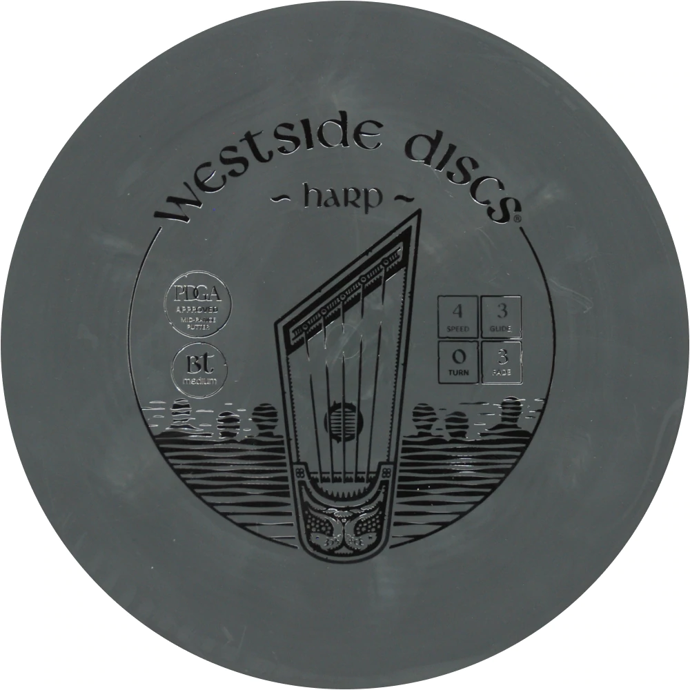 Westside Discs BT Line Medium Harp grey
