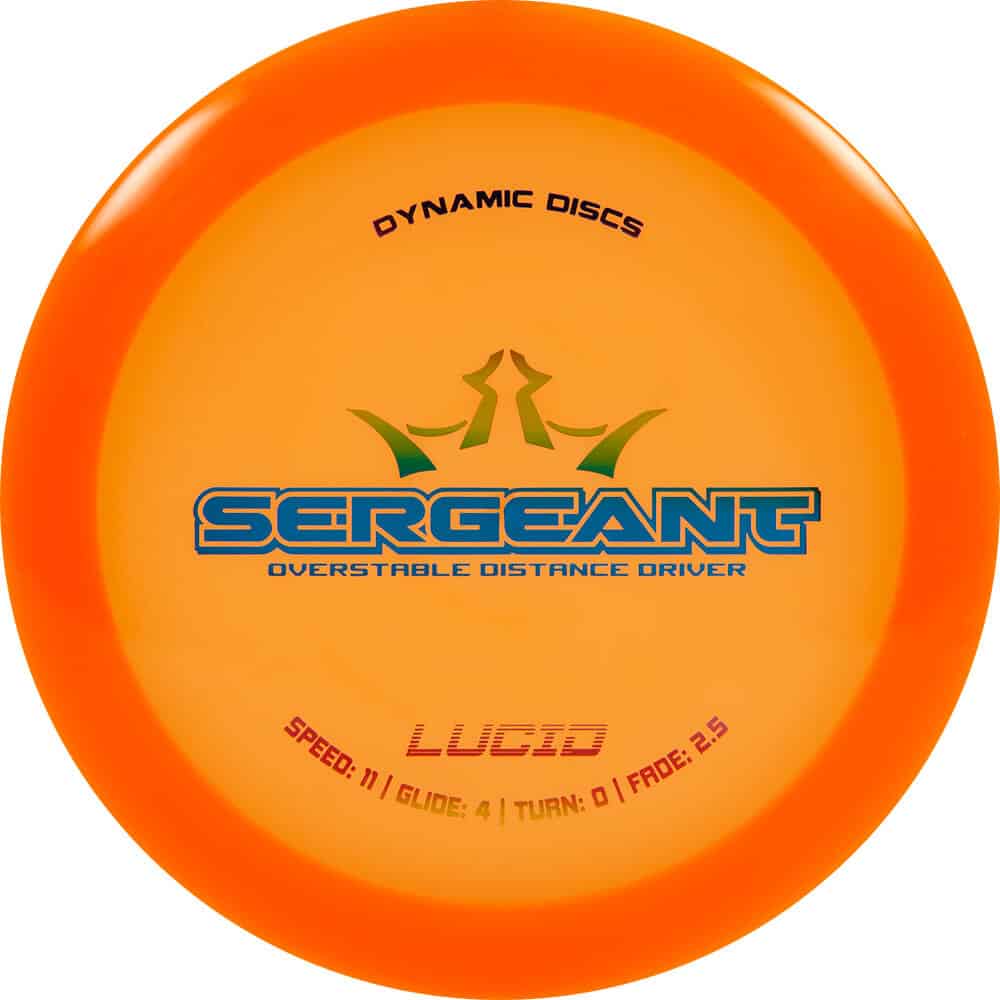 Disku golfa disks dynamic discs lucid sergeant