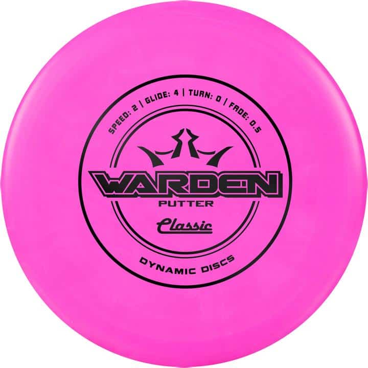 Dynamic Discs Classic Line Hard Warden pink