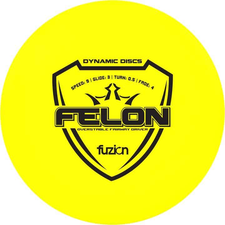 Dynamic Discs Fuzion Line Felon dzeltens