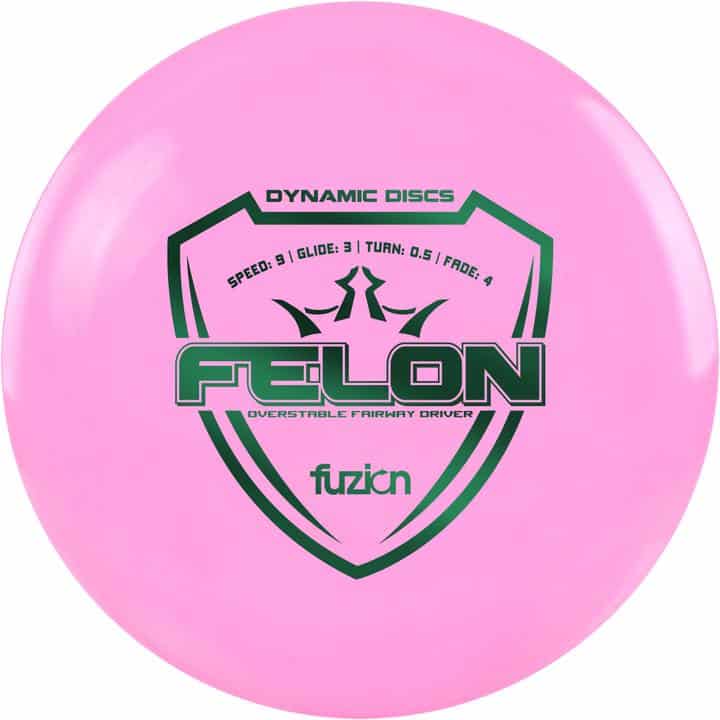 Dynamic Discs Fuzion Line Felon roza