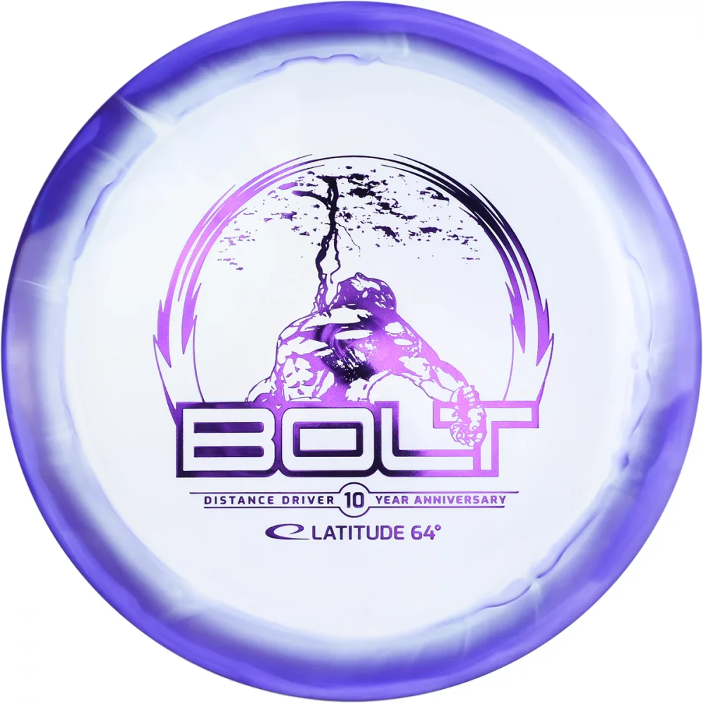 Latitude 64 Gold Orbit Bolt par3 disku golfs viol