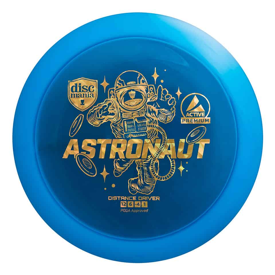 Discmania Active Premium line Astronaut blue par3 disku golfs