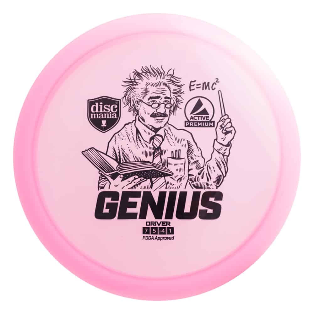 Discmania Active Premium line Genius pink par3 disku golfs