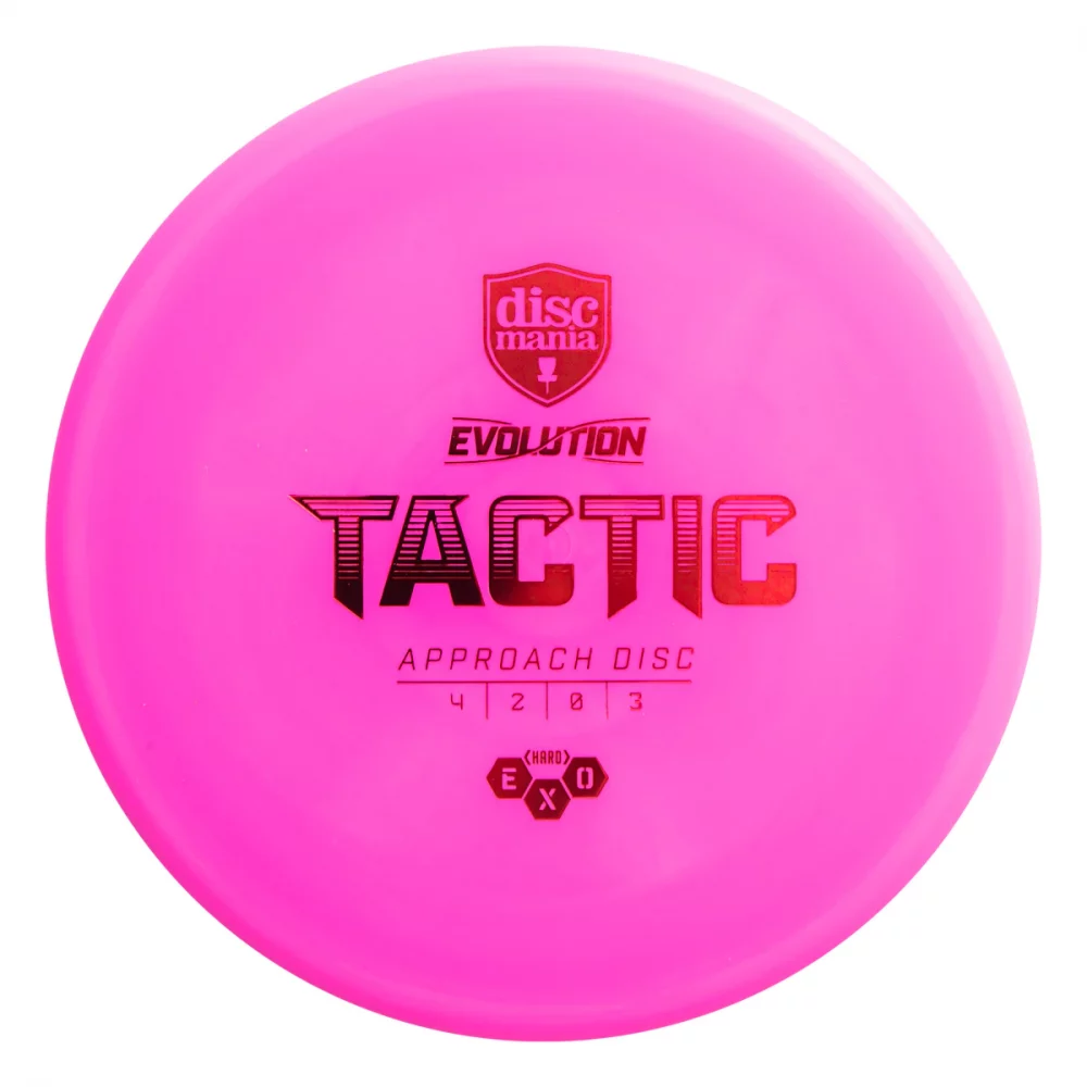 Discmania Evolution Exo line Hard Tactic pink PAR3 disku golfs