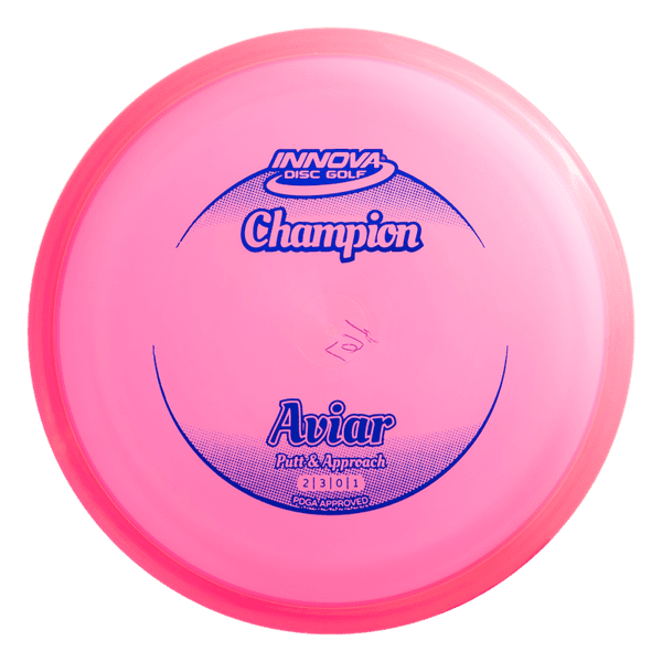 Innova Champion Aviar pink par3 disku golfs