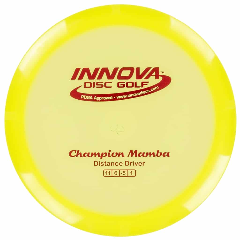 Innova Champion Mamba yellow par3 disku golfs