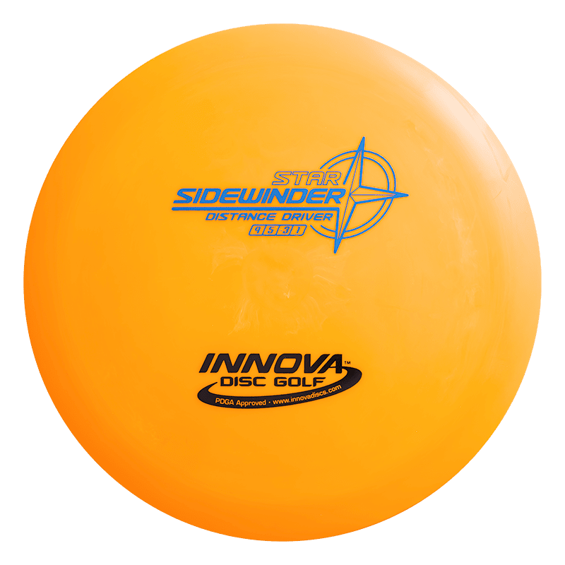Innova Star Sidewinder yellow par3 disku golfs