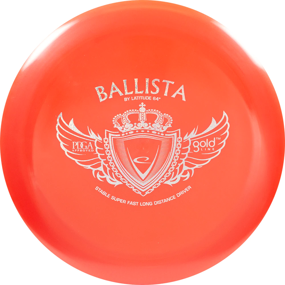 Latitude 64 Gold Line Ballista orange PAR3 disku golfs