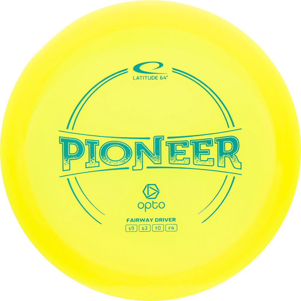 Latitude 64 Opto Line Pioneer yellow par3 disku golfs