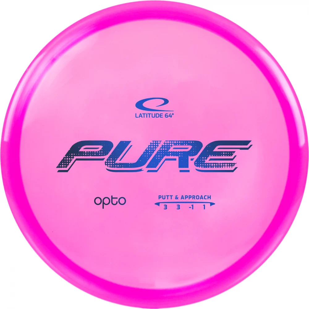 Latitude 64 Opto Line Pure pink par3 disku golfs