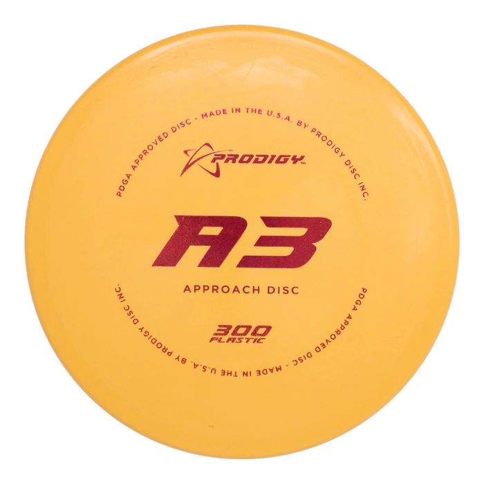 Prodigy A3 300 yellow par3 disku golfs
