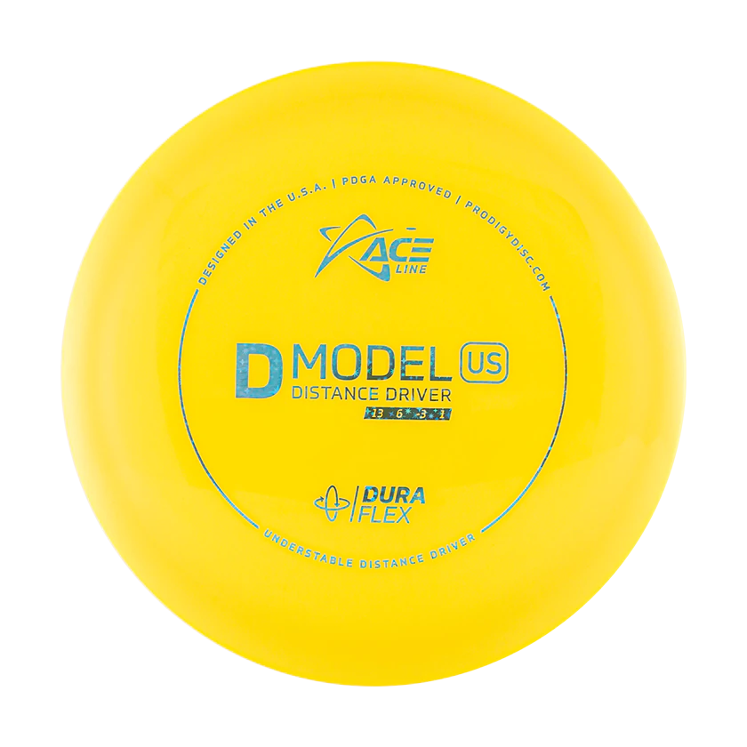 Prodigy ACE D Model US DuraFlex yellow par3 disku golfs