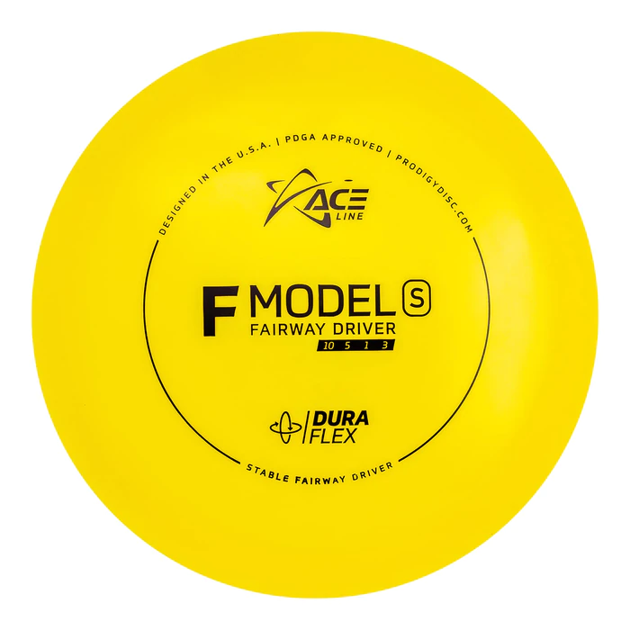 Prodigy ACE F Model S DuraFlex GLOW yellow par3 disku golfs